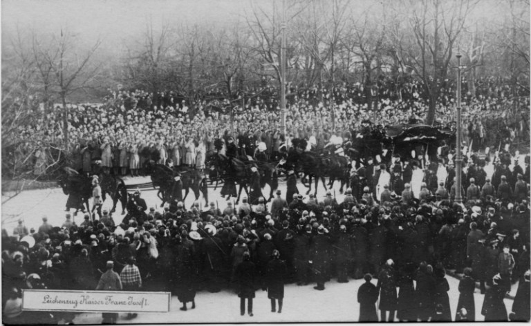Leichenzug von Kaiser Franz Joseph I.