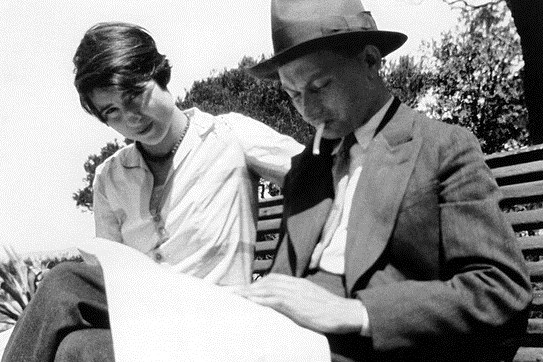 JOSEPH-ROTH-CON-SUA-MOGLIE-FRIEDL-REICHLER-IN-PROVENZA-1925.